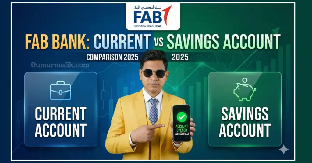 FAB Personal Savings vs Current Account Comparison 2025 – Fees, Benefits & Eligibility 2 FAB Personal Savings vs Current Account Comparison 2025
