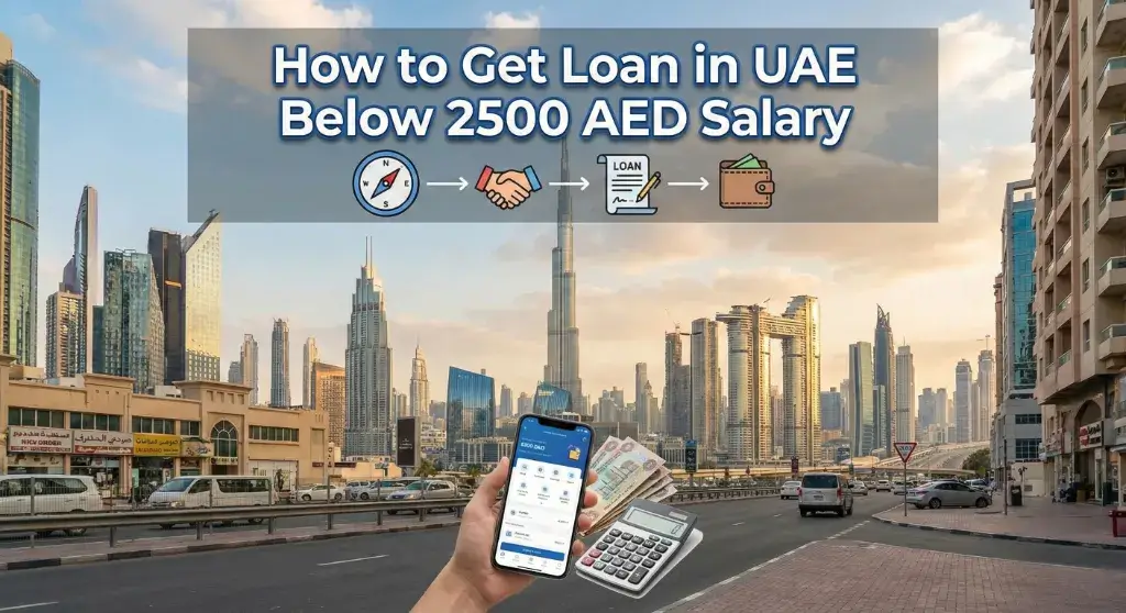 Get Loan in UAE Below 2500 AED Salary